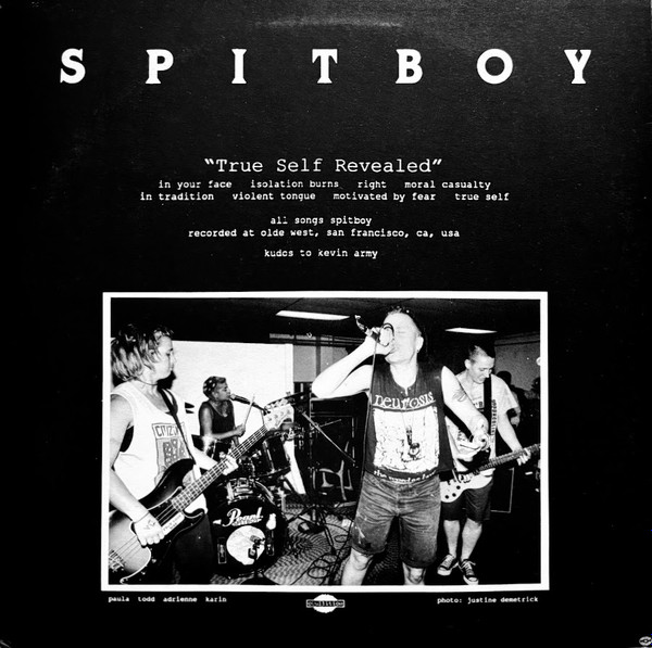 Spitboy - True Self Revealed | Ebullition Records (Ebullition 09) - 2