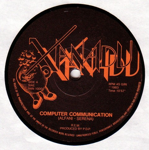R.E.M. - Computer Communication | Xanadu (XAN 10002) - main
