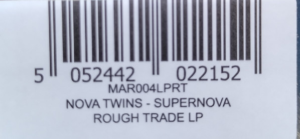 Nova Twins - Supernova | Marshall Records (MAR004LPRT) - 3