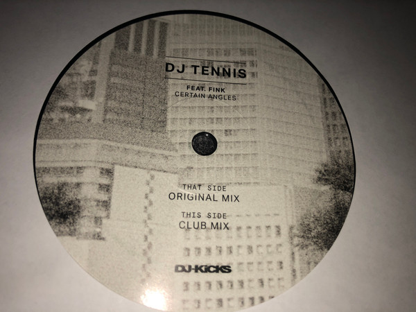 DJ Tennis Feat. Fink - Certain Angles | !K7 Records (K7338EP) - 2