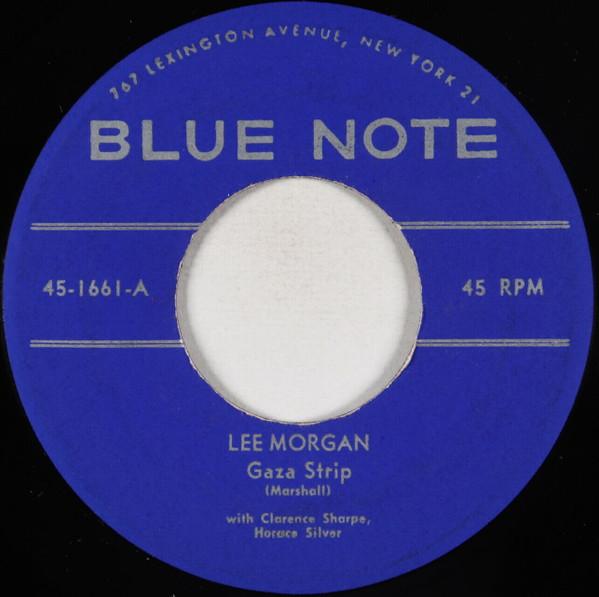 Lee Morgan - Gaza Strip / Reggie Of Chester | Blue Note (45-1661) - main