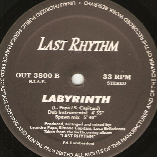 Last Rhythm - Labyrinth | Out (OUT 3800) - 4