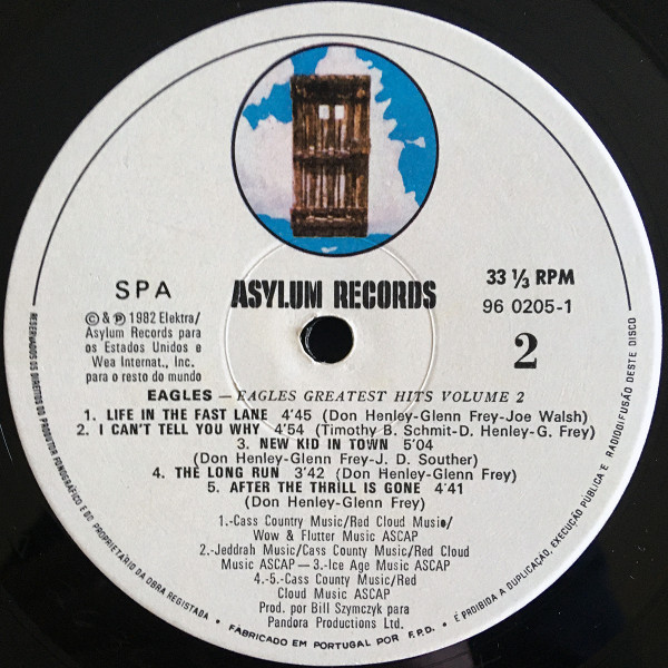 Eagles - Eagles Greatest Hits Volume 2 | Asylum Records (96 0205-1) - 4