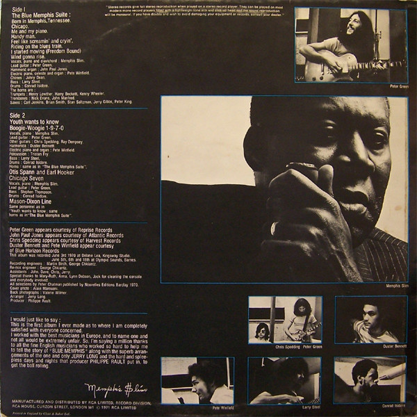 Memphis Slim - Blue Memphis | Barclay (920 214) - 2