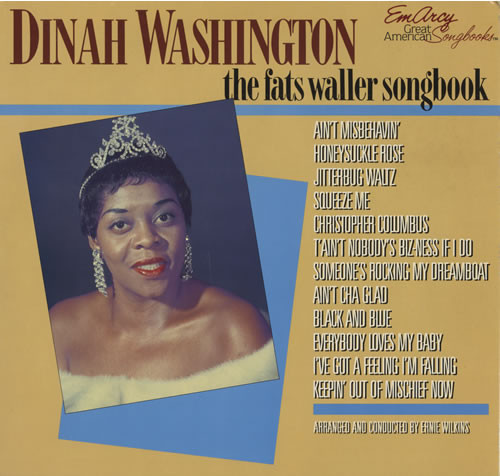 Dinah Washington - The Fats Waller Songbook | Mercury (818 930-1) - main Dinah Washington - The Fats Waller Songbook | Mercury (818 930-1) - main
