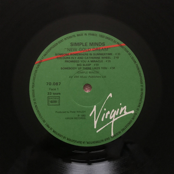 Simple Minds - New Gold Dream (81-82-83-84) | Virgin (70087) - 3