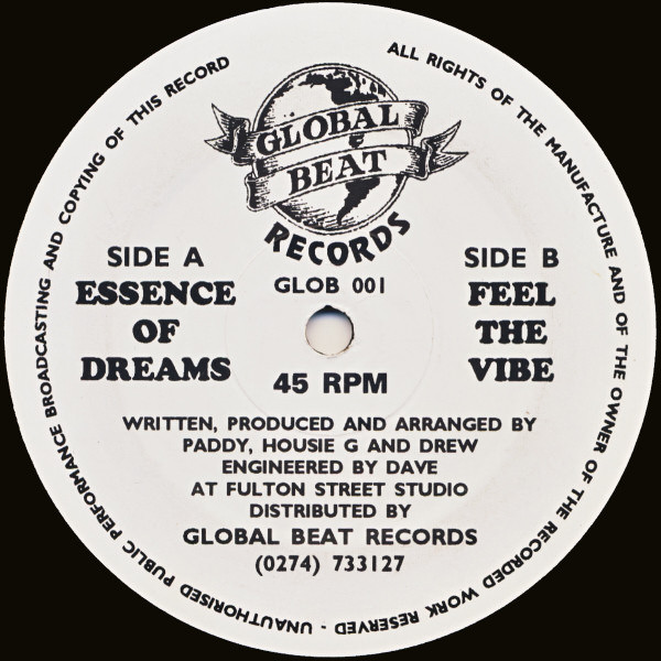 Paddy , Housey G And Drew Prophet - Essence Of Dreams / Feel The Vibe | Global Beat Records (GLOB 001) - main