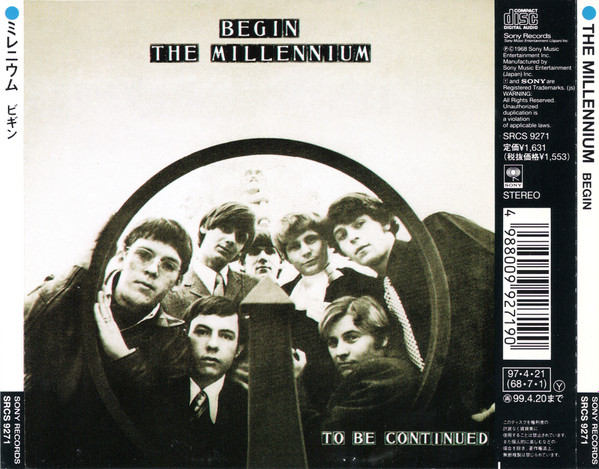 The Millennium - Begin CD | Sony (SRCS 9271) - 3 The Millennium - Begin CD | Sony (SRCS 9271) - 3