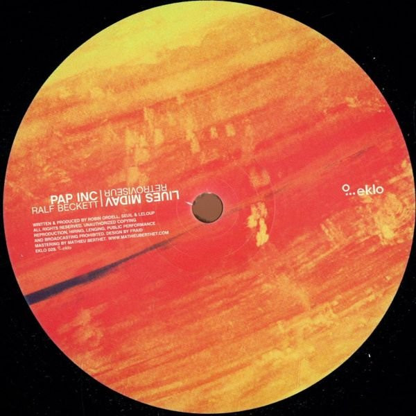 Liues Midav / Pap Inc - Retroviseur / Ralf Beckett | Eklo (EKLO 028) - main