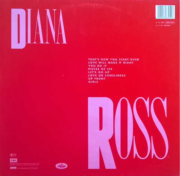 Diana Ross - Ross | Capitol Records (1C 064 1867051) - main Diana Ross - Ross | Capitol Records (1C 064 1867051) - main
