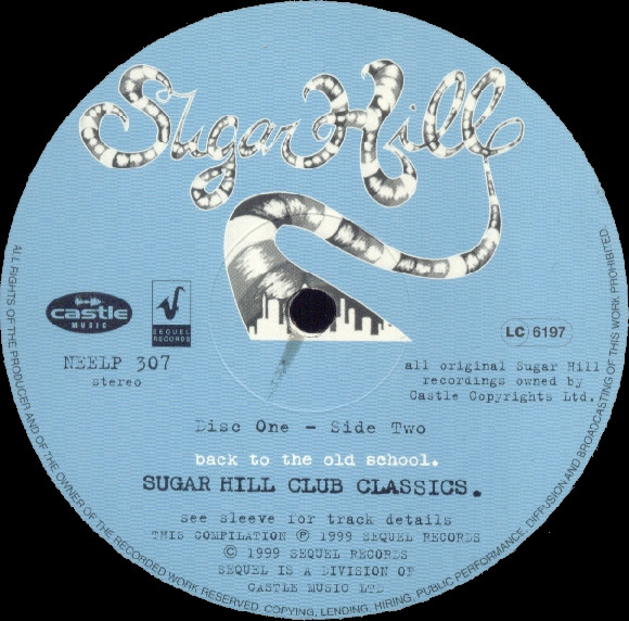 Various - Back To The Old School - Sugar Hill Club Classics | Sequel Records (NEE LP 307) - 3
