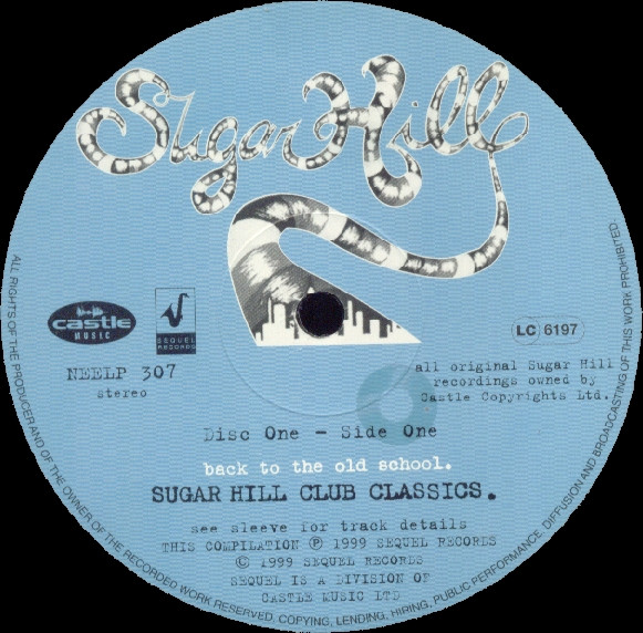 Various - Back To The Old School - Sugar Hill Club Classics | Sequel Records (NEE LP 307) - 2