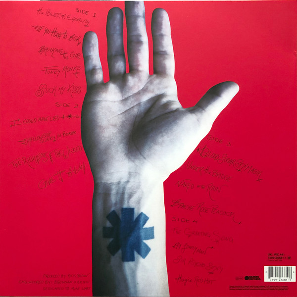 Red Hot Chili Peppers - Blood Sugar Sex Magik | Warner Records (7599-26681-1) - 2