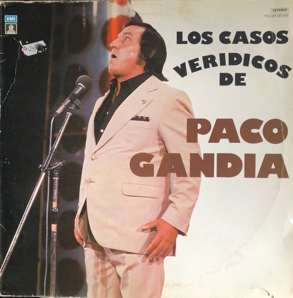 Paco Gandía - Los Casos Verídicos De Paco Gandia | EMI-Odeon S.A.I.C. (C 038-021.433) - main