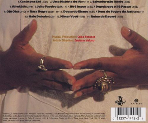 Virginia Rodrigues - Nós | Hannibal Records (HNCD 1448) - 2 Virginia Rodrigues - Nós | Hannibal Records (HNCD 1448) - 2
