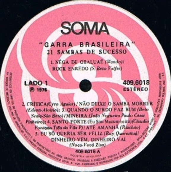Garra Brasileira - 21 Sambas De Sucesso | Soma (409.6018) - 2 Garra Brasileira - 21 Sambas De Sucesso | Soma (409.6018) - 2