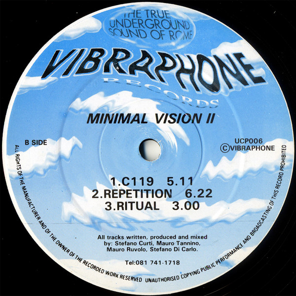 Minimal Vision - Minimal Vision II | Vibraphone Records (UCP 006) - 2