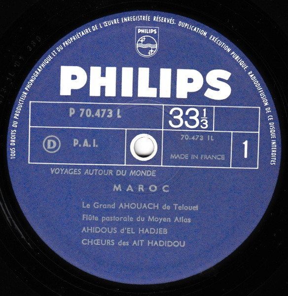 Various - Maroc | Philips (P 70.473 L) - 3