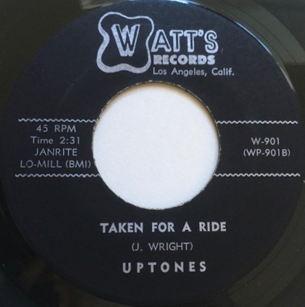 The Uptones / Uptones - Wear My Ring / Taken For A Ride | Watt's Records (W-1080) - main The Uptones / Uptones - Wear My Ring / Taken For A Ride | Watt's Records (W-1080) - main