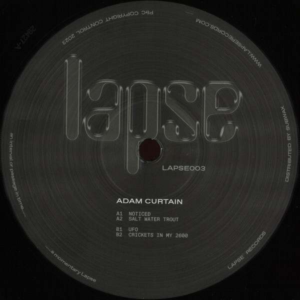 Adam Curtain - LAPSE003 | Lapse Records (LAPSE003) - main