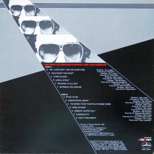 Graham Parker And The Rumour - High Times - The Best Of Graham Parker And The Rumour | Mercury (SRM-1-3847) - 2 Graham Parker And The Rumour - High Times - The Best Of Graham Parker And The Rumour | Mercury (SRM-1-3847) - 2