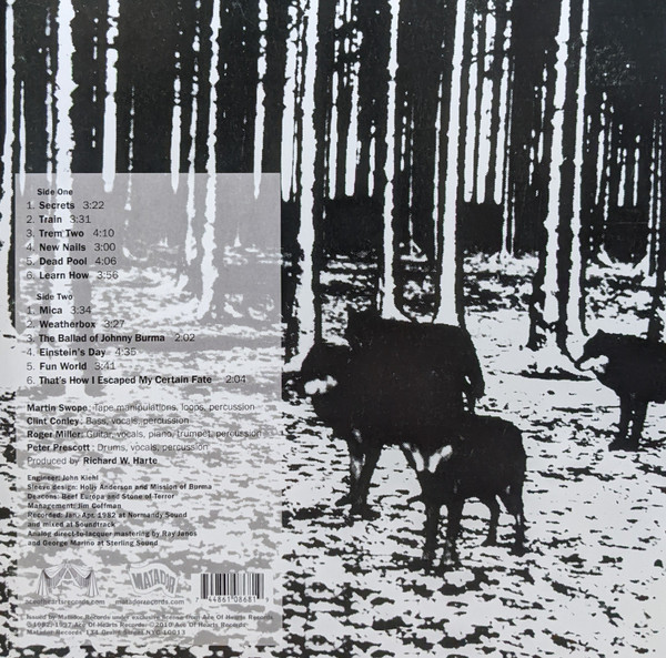 Mission Of Burma - Vs. | Matador (OLE 868-1) - 2 Mission Of Burma - Vs. | Matador (OLE 868-1) - 2