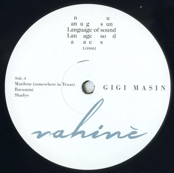 Gigi Masin - Vahinè | Language Of Sound (LOS001) - 2