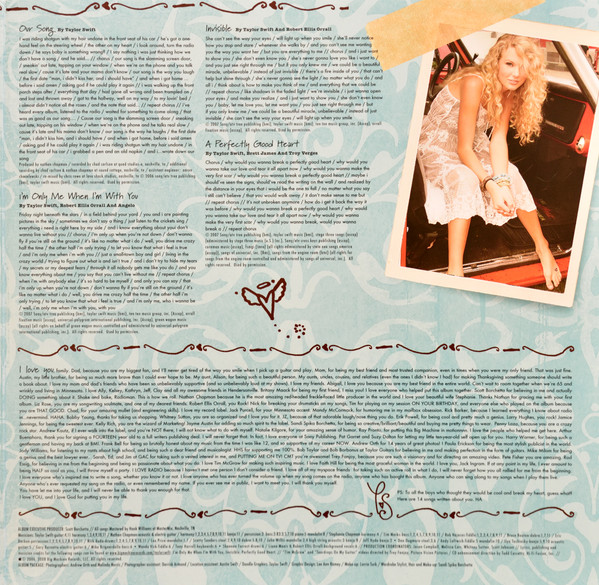 Taylor Swift - Taylor Swift | Big Machine Records (00843930021154) - 2