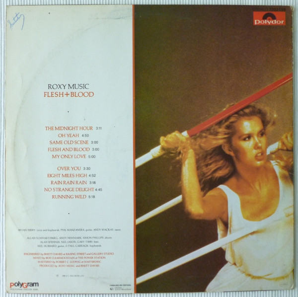 Roxy Music - Flesh + Blood | Polydor (2311 018) - 2 Roxy Music - Flesh + Blood | Polydor (2311 018) - 2