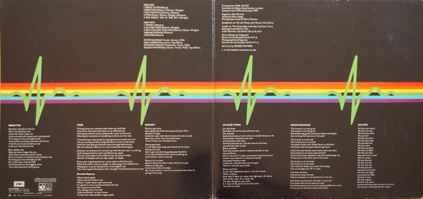 Pink Floyd - The Dark Side Of The Moon | Harvest (SHVL 804) - 2