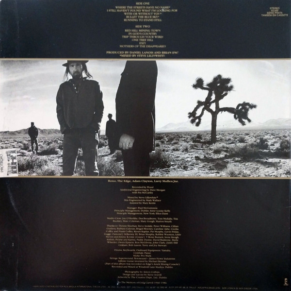 U2 - The Joshua Tree | Island Records (670.4011) - 3 U2 - The Joshua Tree | Island Records (670.4011) - 3