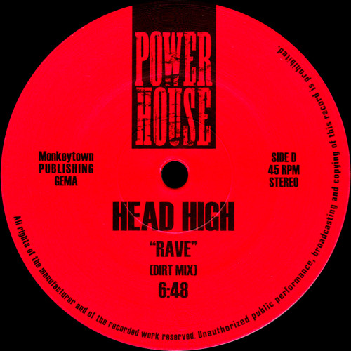 WK7 / Head High - Do It Yourself (Original Mix) / Rave (Dirt Mix) | Power House (PH 303) - 2 WK7 / Head High - Do It Yourself (Original Mix) / Rave (Dirt Mix) | Power House (PH 303) - 2