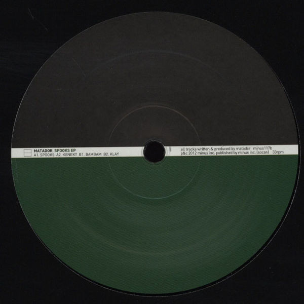 Matador - Spooks EP | M_nus (Minus 117) - 2