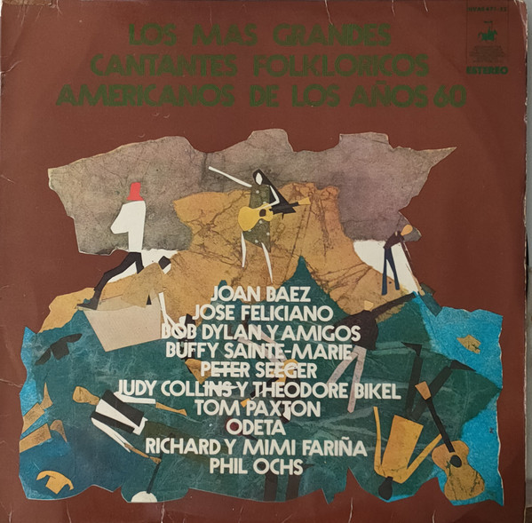 Various - Los Mas Grandes Cantantes Folkloricos Americanos De Los Años 60 | Vanguard (HVAS-471-22)