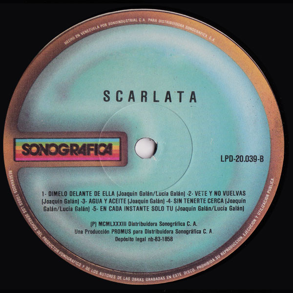 Scarlata - Scarlata | Sonografica (LPD-20.039) - 3