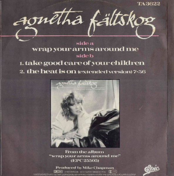 Agnetha Fältskog - Wrap Your Arms Around Me | Epic (TA 3622) - 2 Agnetha Fältskog - Wrap Your Arms Around Me | Epic (TA 3622) - 2