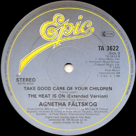 Agnetha Fältskog - Wrap Your Arms Around Me | Epic (TA 3622) - 4 Agnetha Fältskog - Wrap Your Arms Around Me | Epic (TA 3622) - 4