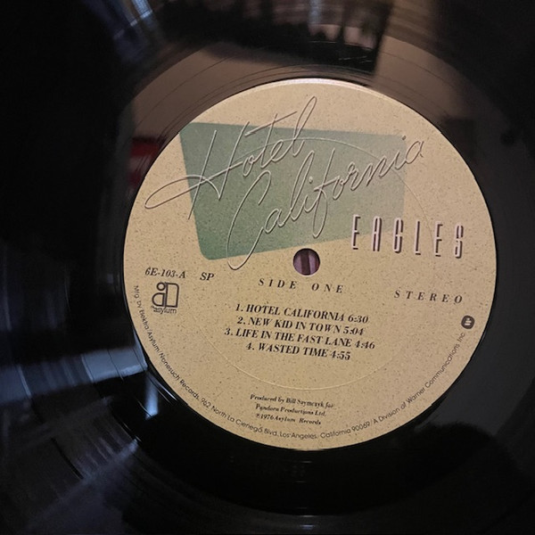 Eagles - Hotel California | Asylum Records (6E-103) - 3