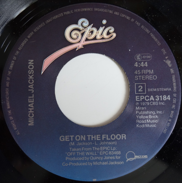 Michael Jackson - Beat It | Epic (EPC A 3184) - 4