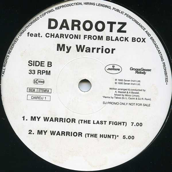 Darootz - My Warrior (My Saviour) | Mercury (DARDJ 1) - 2 Darootz - My Warrior (My Saviour) | Mercury (DARDJ 1) - 2