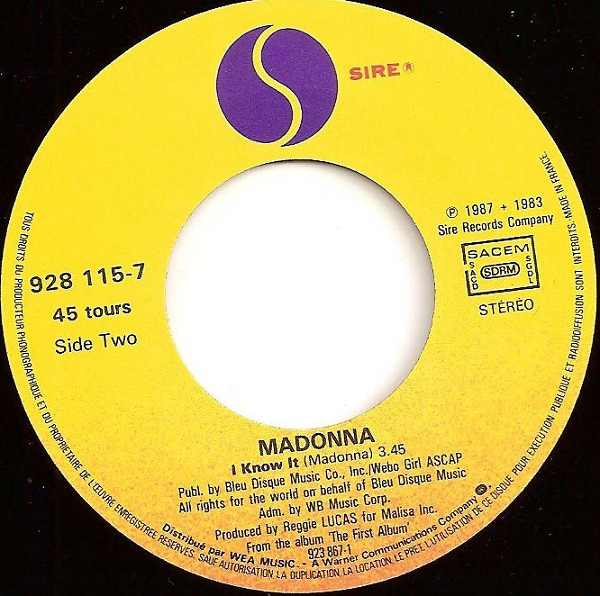 Madonna - The Look Of Love | Sire (928 115-7) - 2