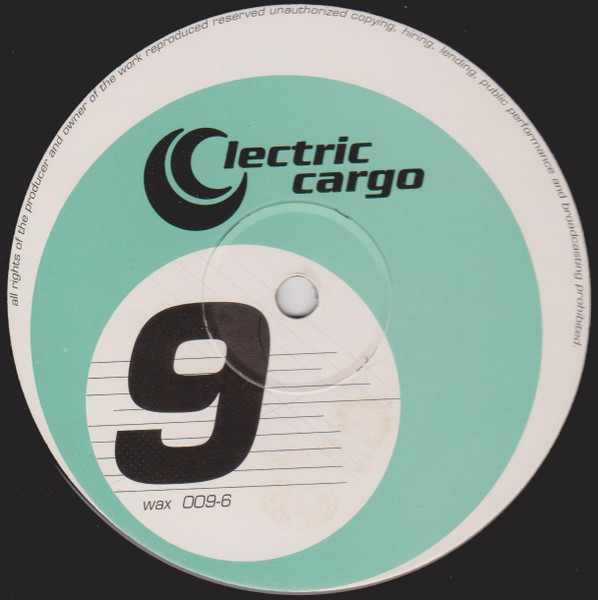 Lectric Cargo - Active Sensing | Phuture Wax (WAX 009-6) - 2
