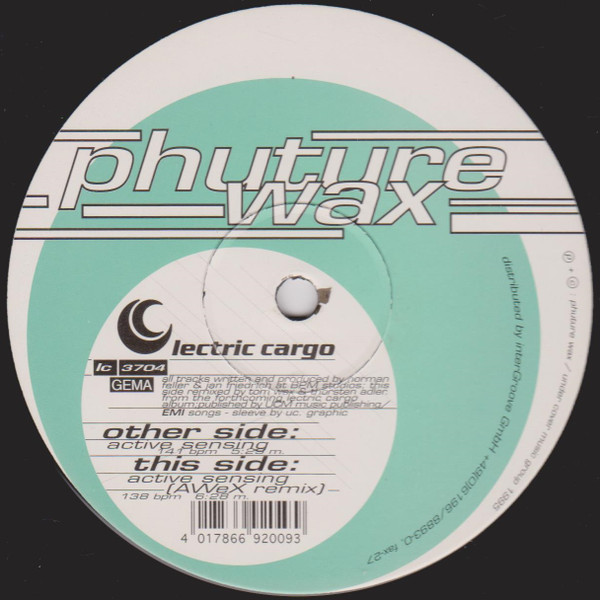 Lectric Cargo - Active Sensing | Phuture Wax (WAX 009-6) - main