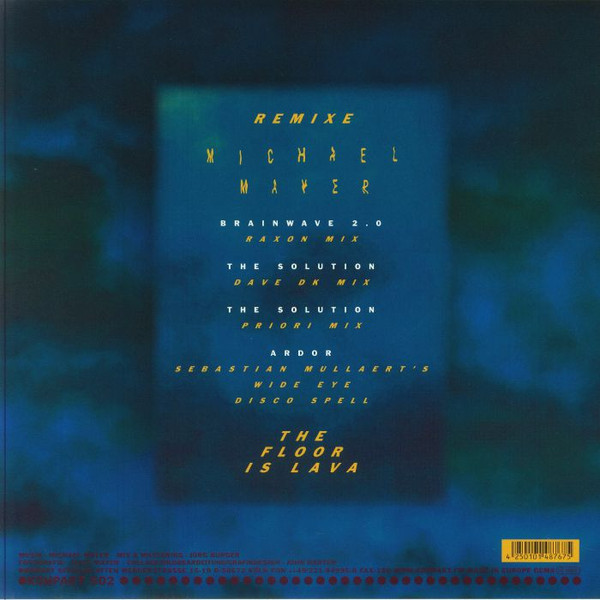 Michael Mayer - Michael Mayer - The Floor Is Lava Remixe | Kompakt (KOMPAKT502) - 2