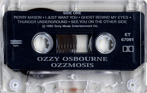 Ozzy Osbourne - Ozzmosis [Cassette] | Epic (ET 67091) - 3