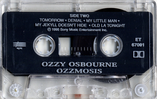 Ozzy Osbourne - Ozzmosis [Cassette] | Epic (ET 67091) - 4