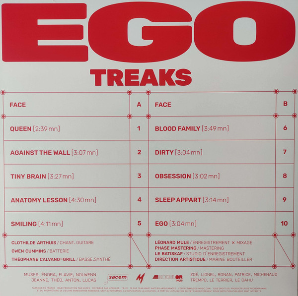 Treaks - Ego | Not On Label (Treaks Self-released) (TR-01) - 2 Treaks - Ego | Not On Label (Treaks Self-released) (TR-01) - 2