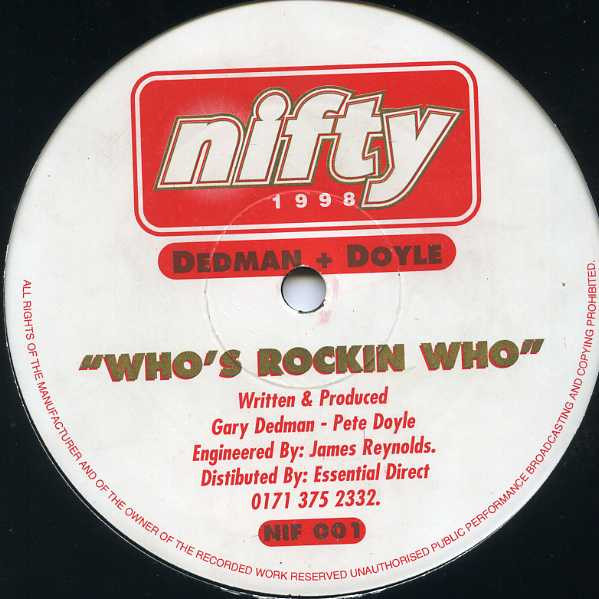 Gary Dedman + Pete Doyle - Who's Rockin Who | Nifty (NIF 001) - main