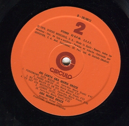 Ana María Drack - Ana Maria Drack | Circulo (D-20/0012) - 4