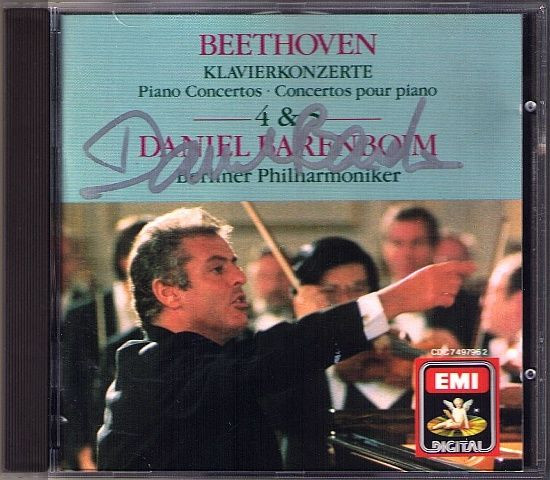 Daniel Barenboim , Ludwig van Beethoven , Berliner Philharmoniker - Klavierkonzerte 4 & 5 | EMI Digital (CDC 7497962) - main Daniel Barenboim , Ludwig van Beethoven , Berliner Philharmoniker - Klavierkonzerte 4 & 5 | EMI Digital (CDC 7497962) - main